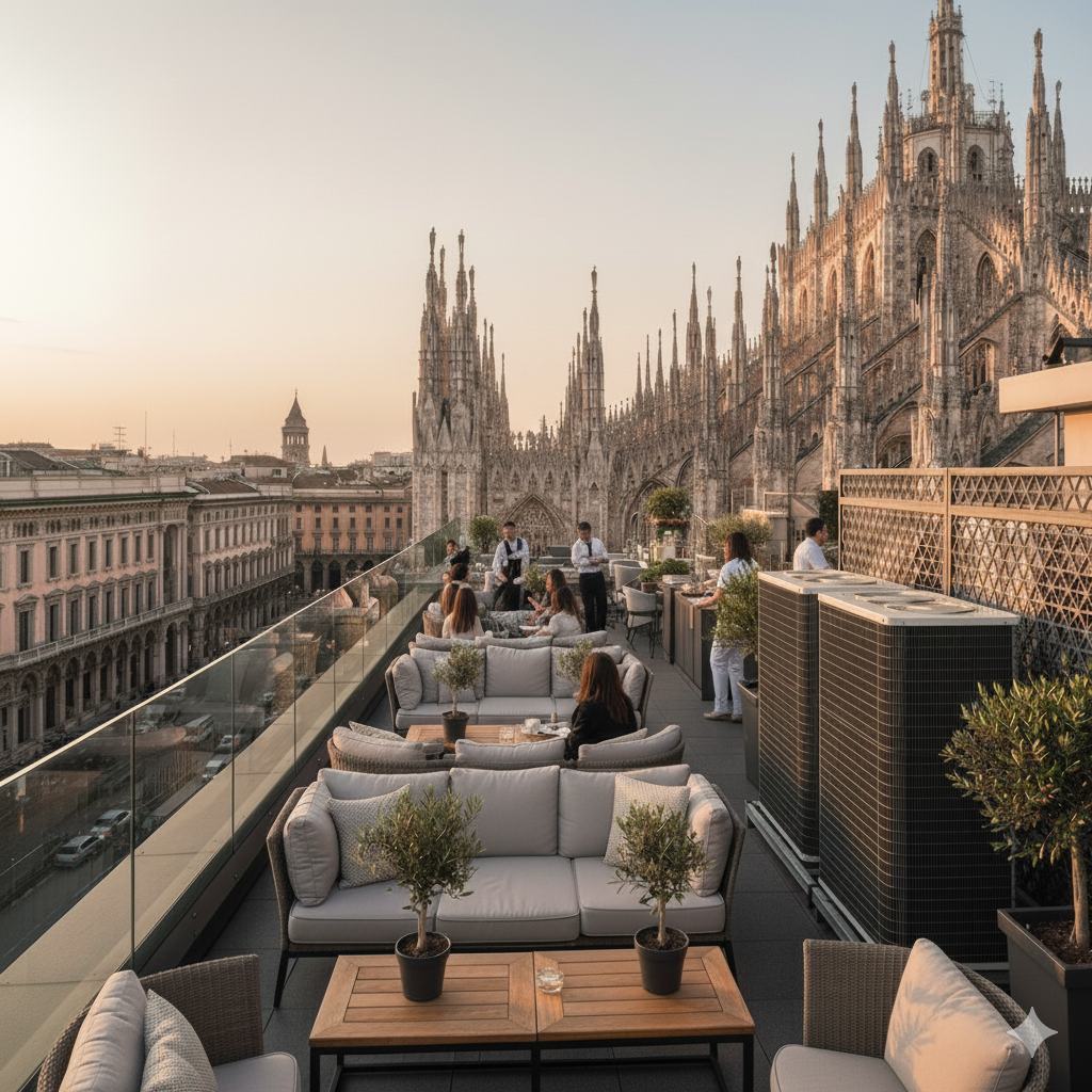 soluzioni innovative per insonorizzare impianti HVAC nei rooftop